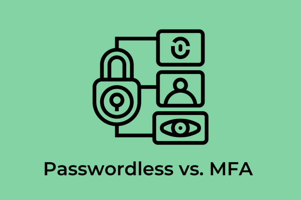 passwordless authentication versus multi-factor authentication