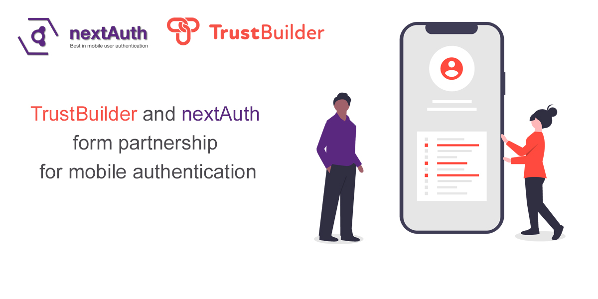 trustbuilder and nextAuth form partnership for mobile authentication